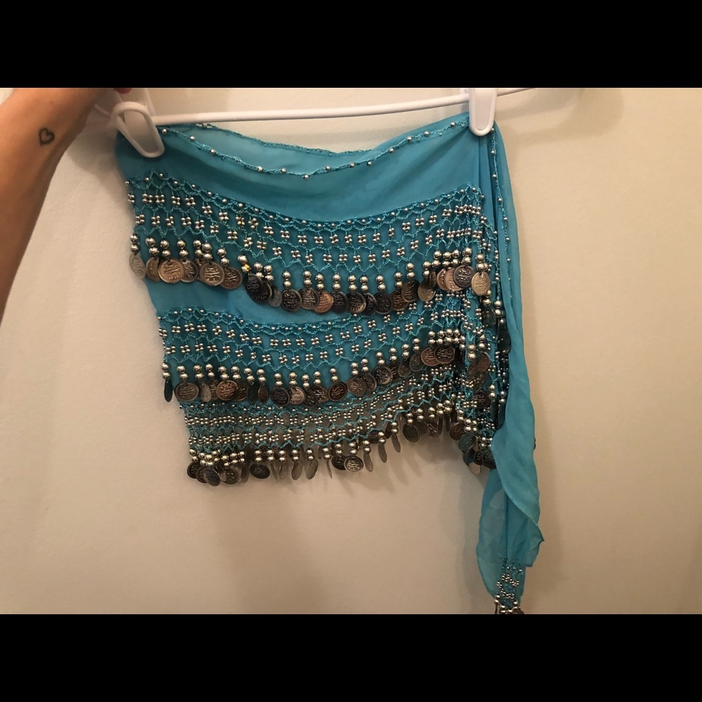 Gypsy shirt/ belly dancing skirt